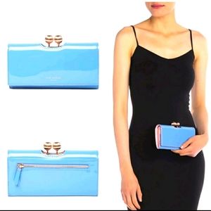 Ted Baker London Bobble Clasp Wallet - NWOT